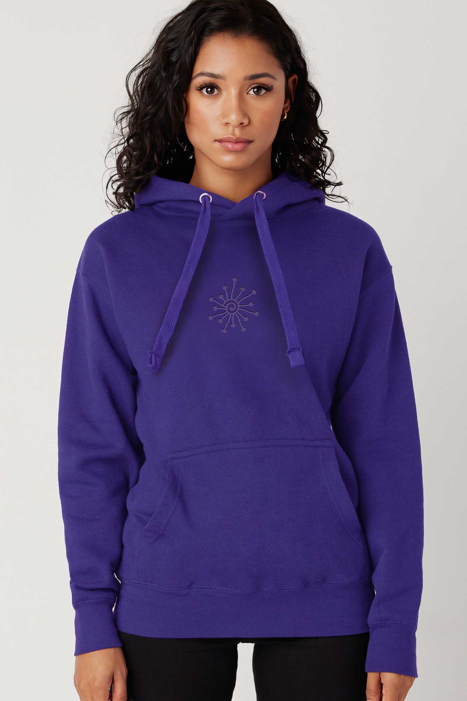 Shroomy Hoodie — visionary art by Symbolika