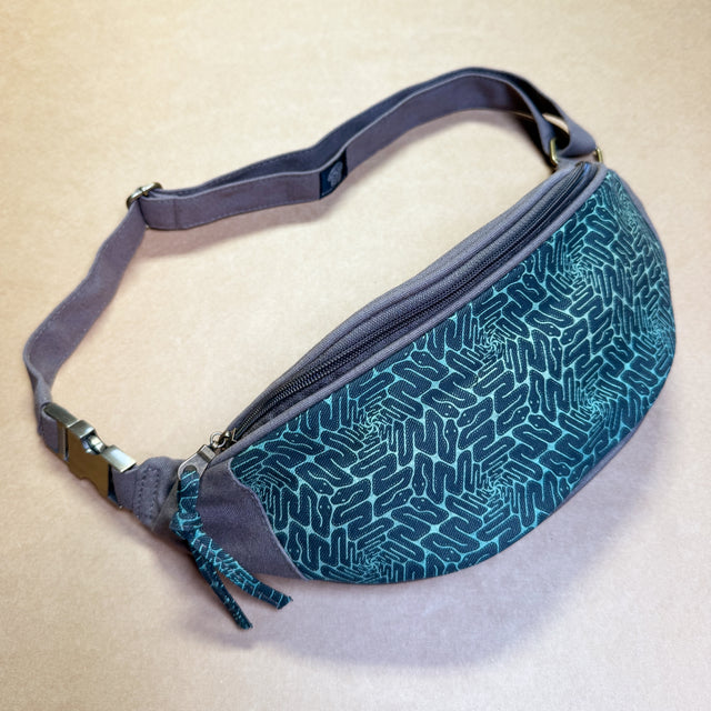 Snaxagons Gradient Fanny Pack - Moka