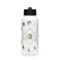 Stainless steel water bottle - Moon Time