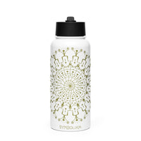 Stainless steel water bottle - Shrooms Hora Glow