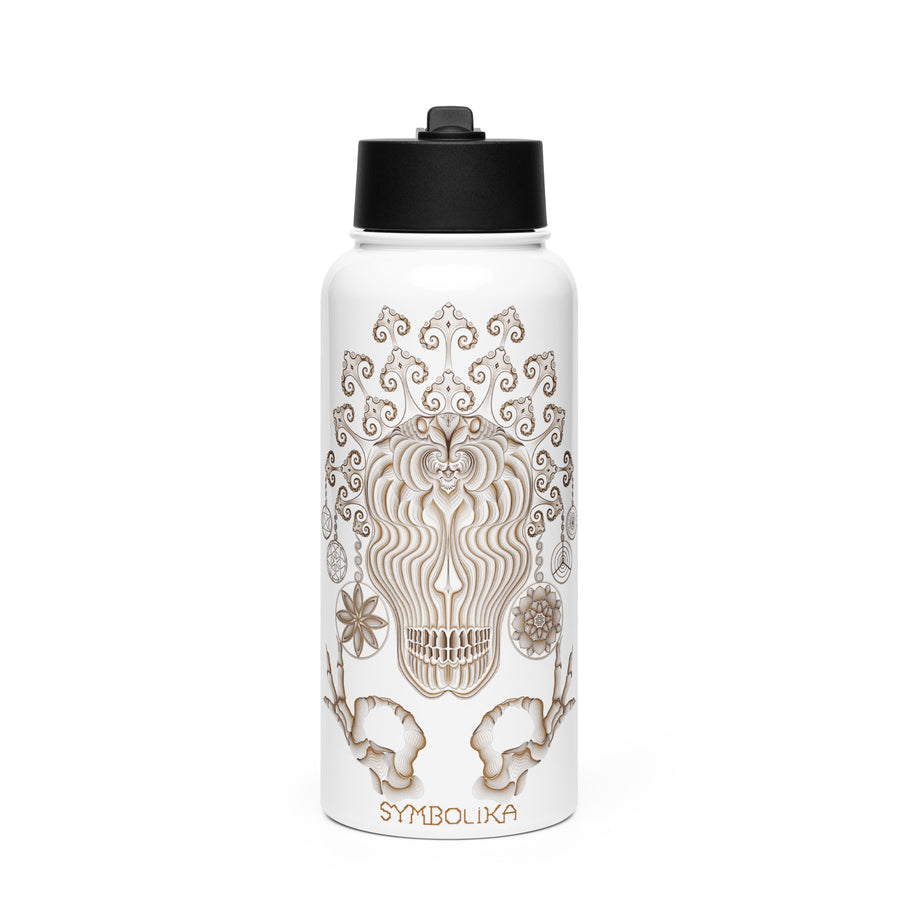 Gulgalta Water Bottle — visionary art by Symbolika