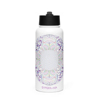 Stainless steel water bottle - DMT HD Mandala