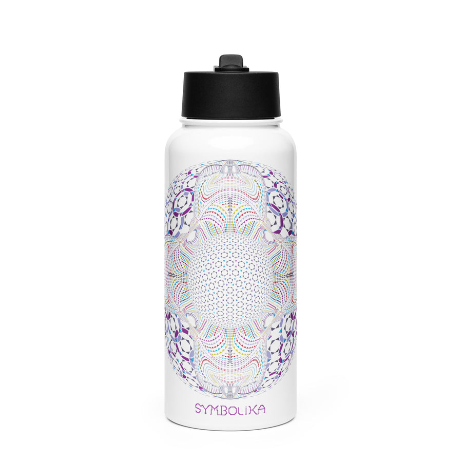 DMT HD Water Bottle — visionary art by Symbolika