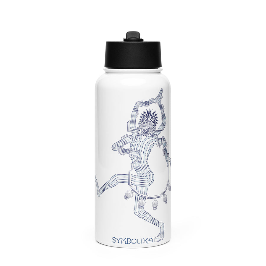 Mahakala Water Bottle — visionary art by Symbolika