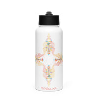 Stainless steel water bottle - InhaleExhale
