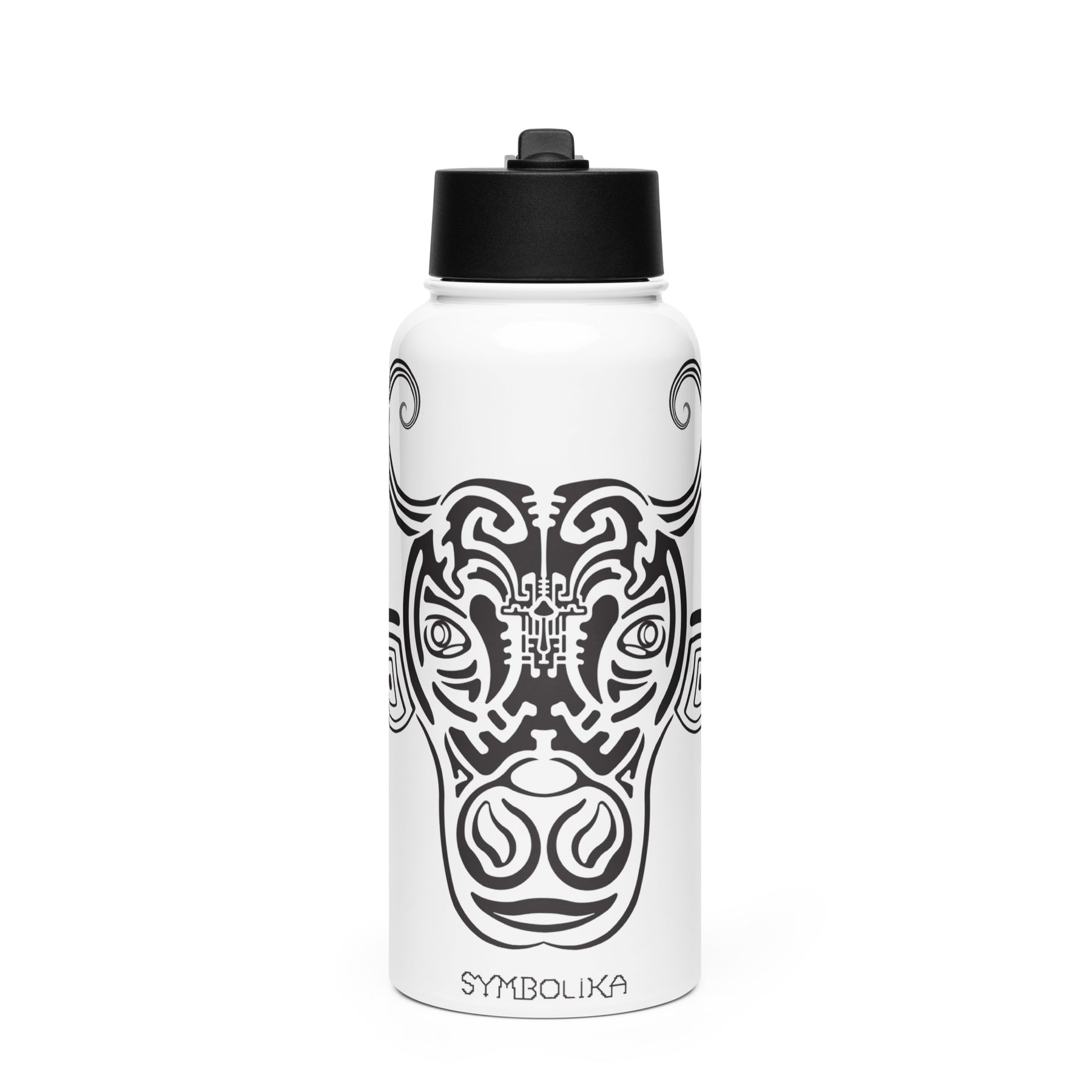 Holy Cow Water Bottle — visionary art by Symbolika