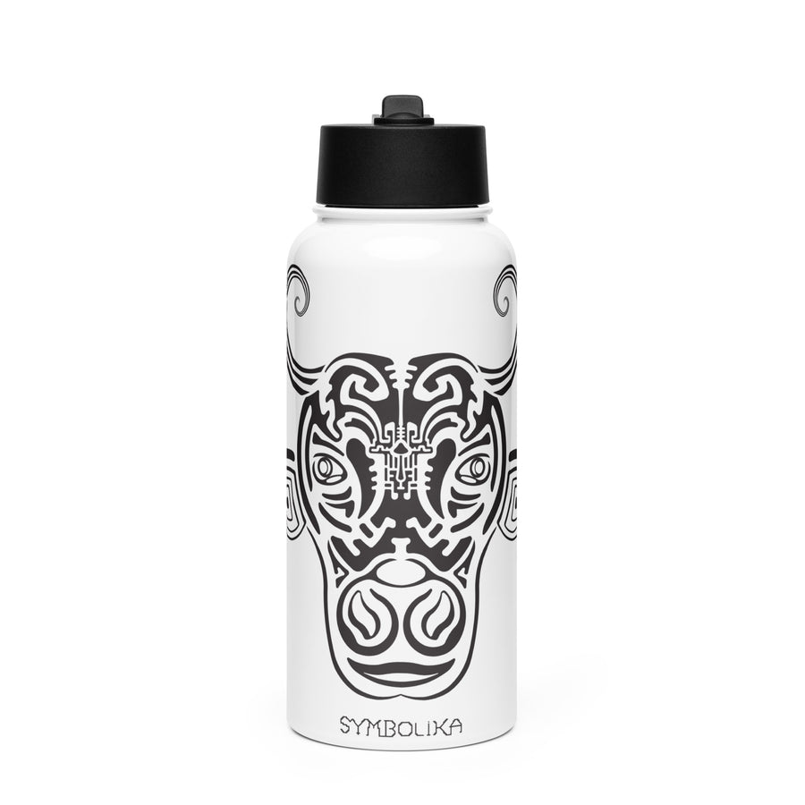 Holy Cow Water Bottle — visionary art by Symbolika