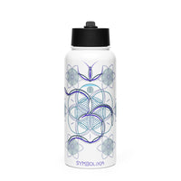 Stainless steel water bottle - FOL Om
