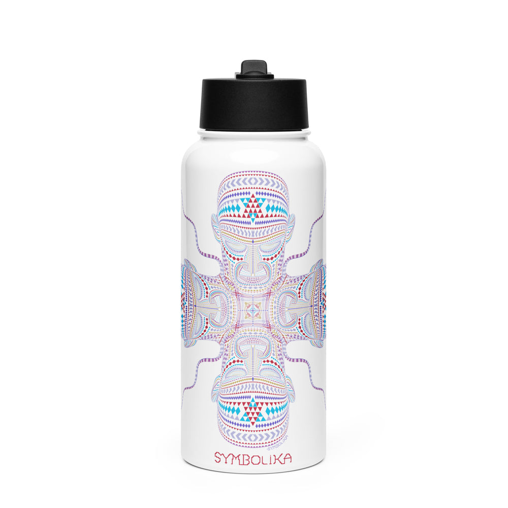 Chango Water Bottle — visionary art by Symbolika