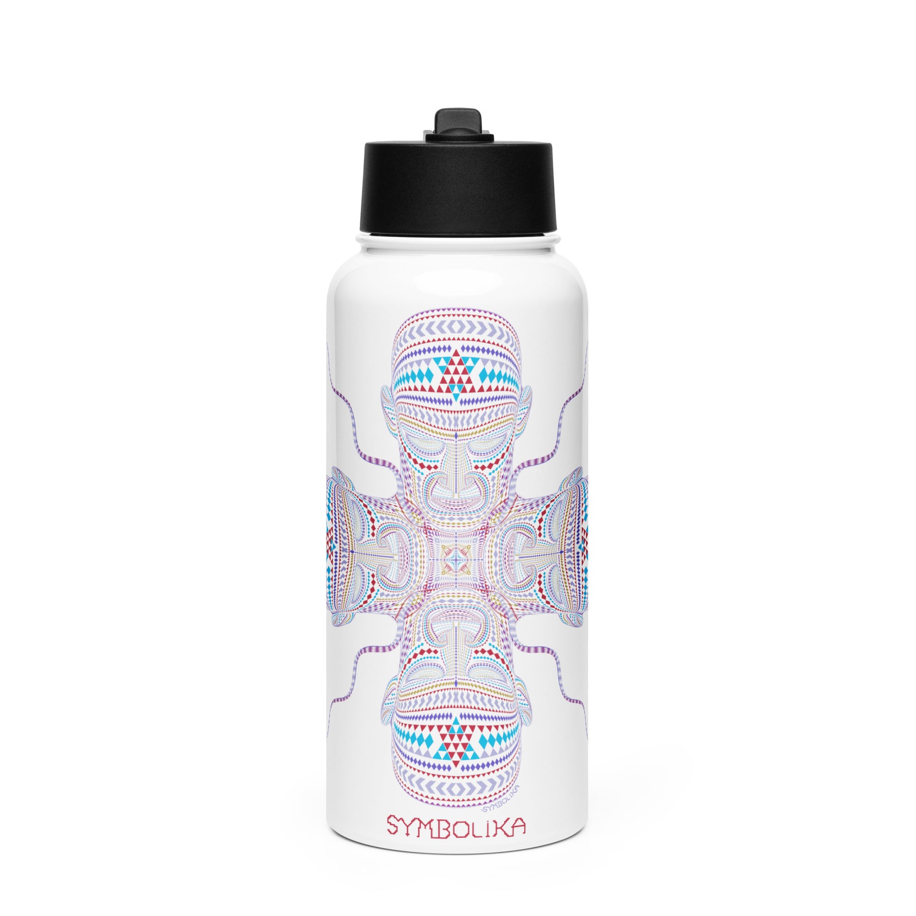 Chango Water Bottle — visionary art by Symbolika