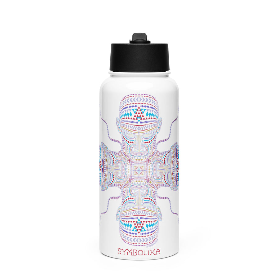 Chango Water Bottle — visionary art by Symbolika