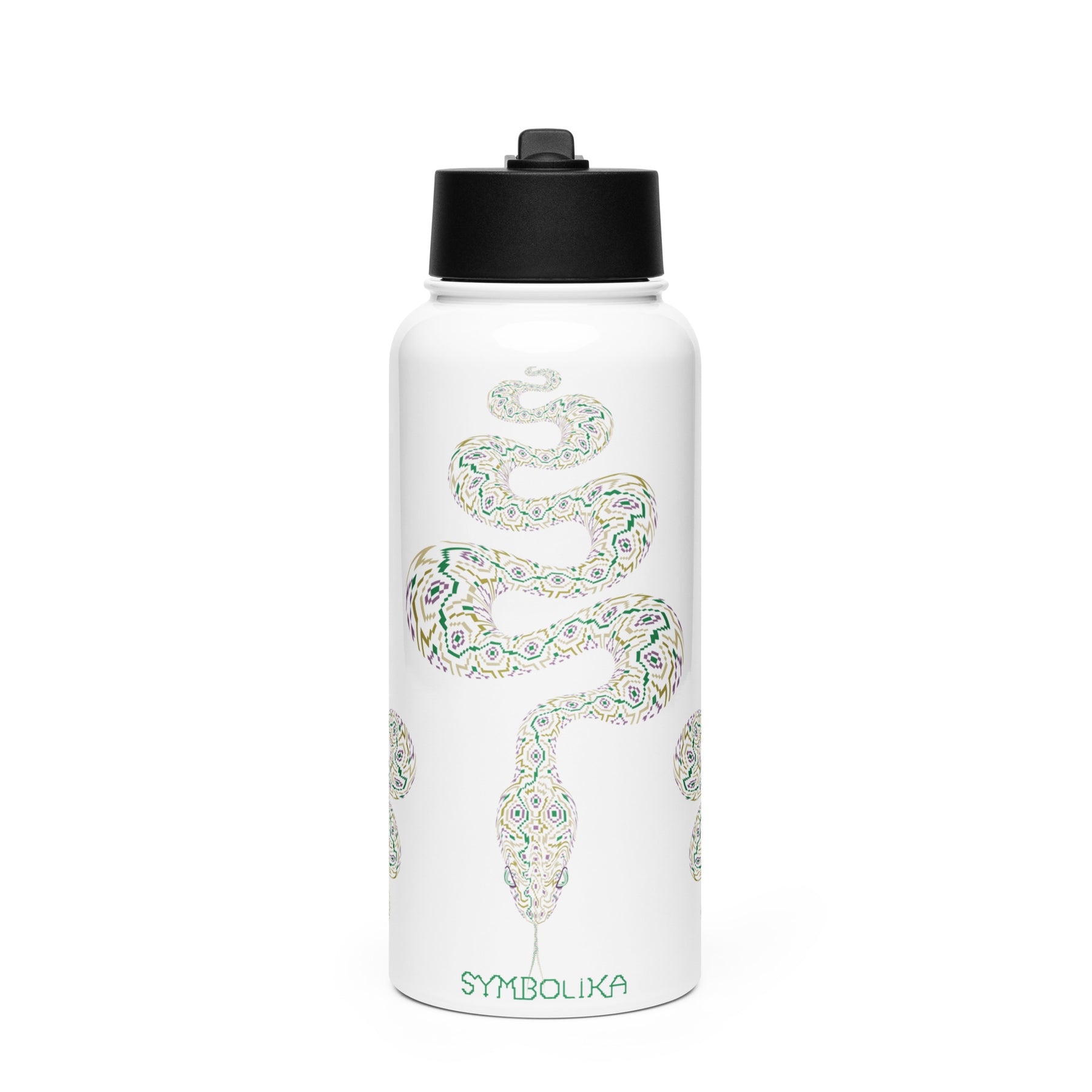 Anakonda Water Bottle — visionary art by Symbolika