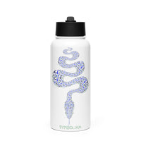 Stainless steel water bottle - Anakonda Blue