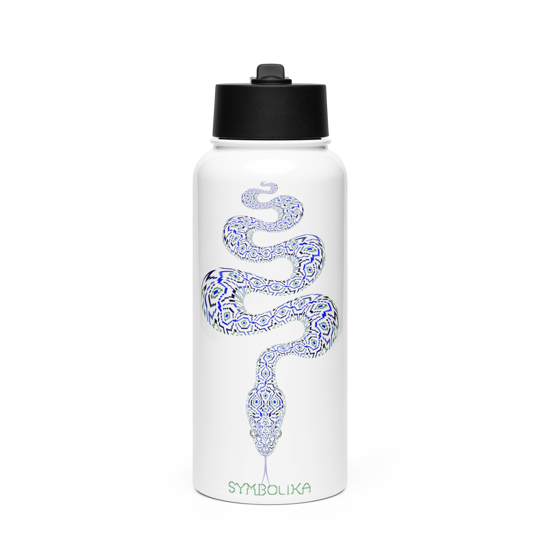 Anakonda Water Bottle — visionary art by Symbolika