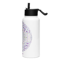 Stainless steel water bottle - DMT HD Mandala