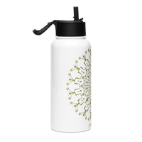 Stainless steel water bottle - Shrooms Hora Glow