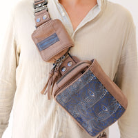 4th Dimension Belt Bag - Moca/Grey