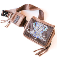 Riñonera Ganescher - Moca/Gris