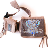 Riñonera Ganescher - Moca/Gris