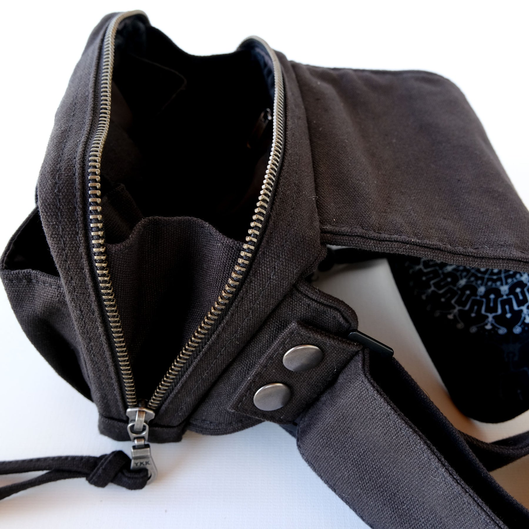 Trinfinity Belt Bag — Infinity Loop Sacred Geometry - Sacred Geometry Design Detail by Symbolika