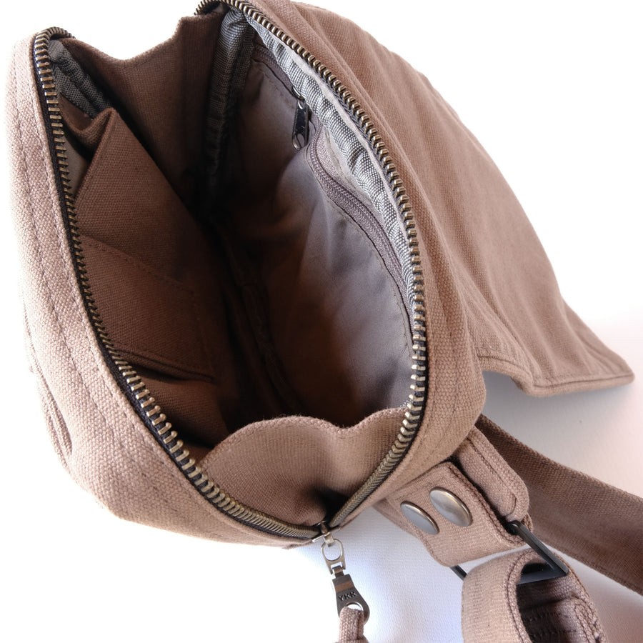 Shrooms Hora Belt Bag — Mushroom Mandala Art Belt Bag - Image 2 by Symbolika