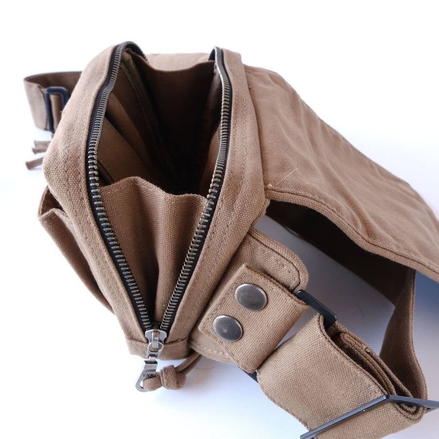Shrooms Hora Belt Bag — Mushroom Mandala Art Belt Bag - Festival Fashion by Symbolika