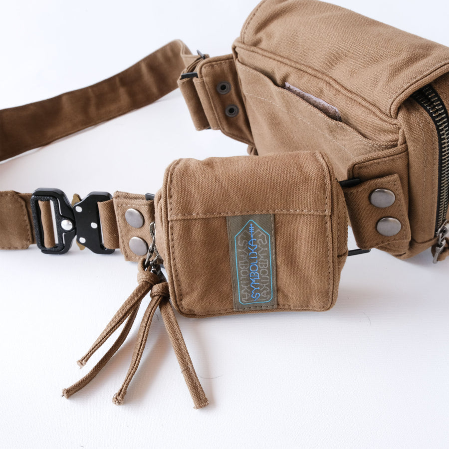 4th Dimension Belt Bag — Interdimensional Entity Art - Visionary Art Clothing by Symbolika