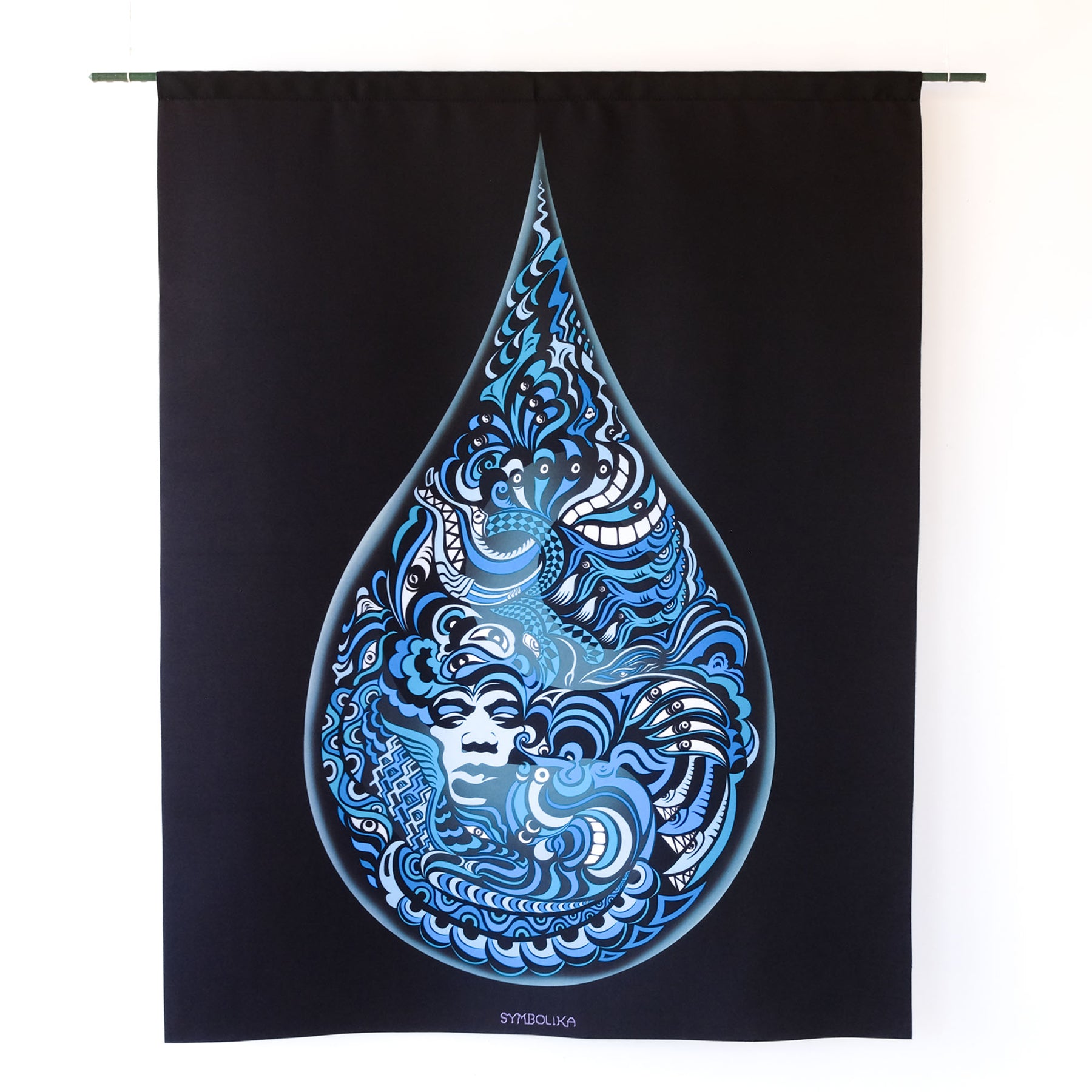LSD XXV Tapestry — visionary art by Symbolika