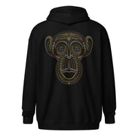 Unisex heavy blend zip hoodie - Ta Monkey