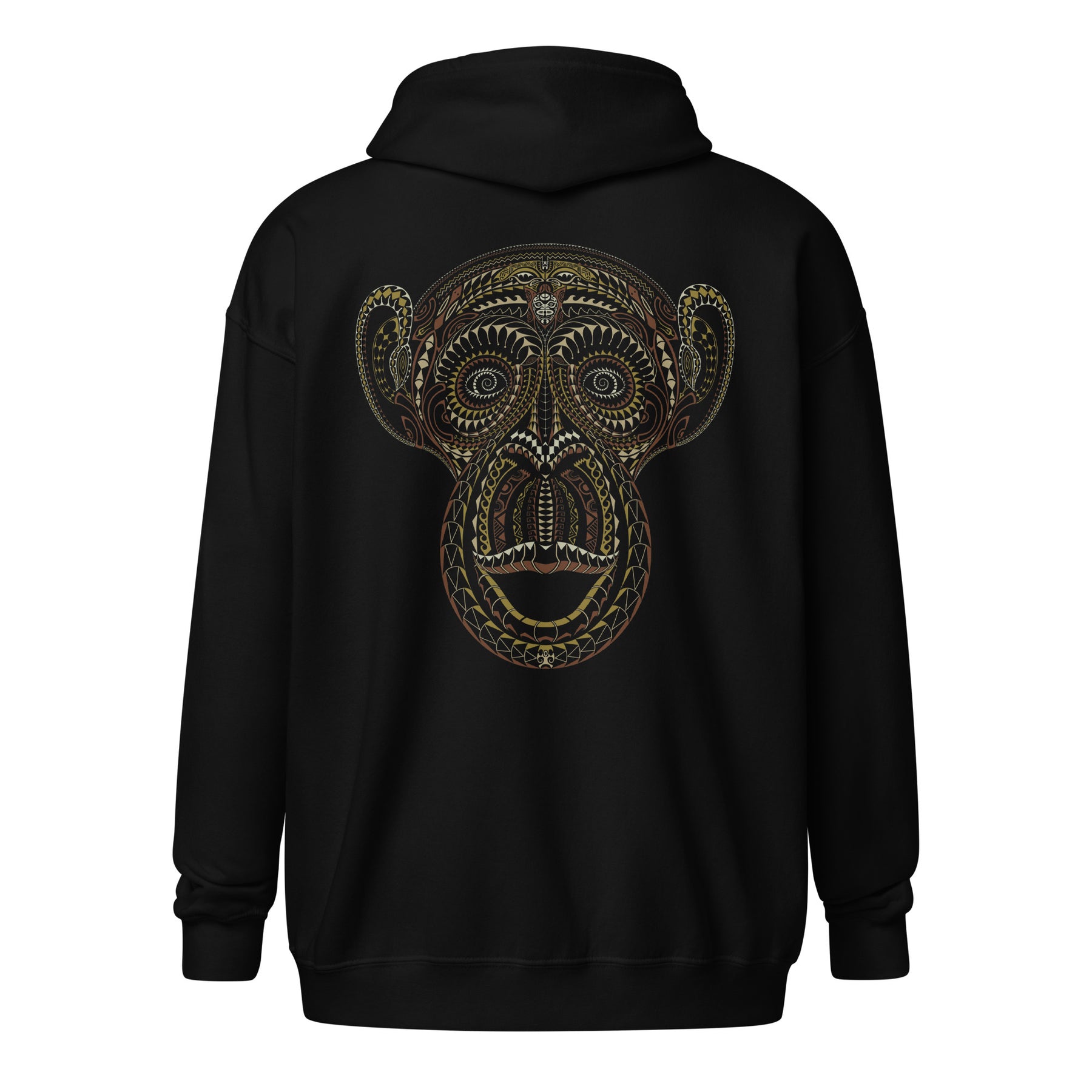Ta Wise Monkey Hoodie Choice of Colors — visionary art by Symbolika