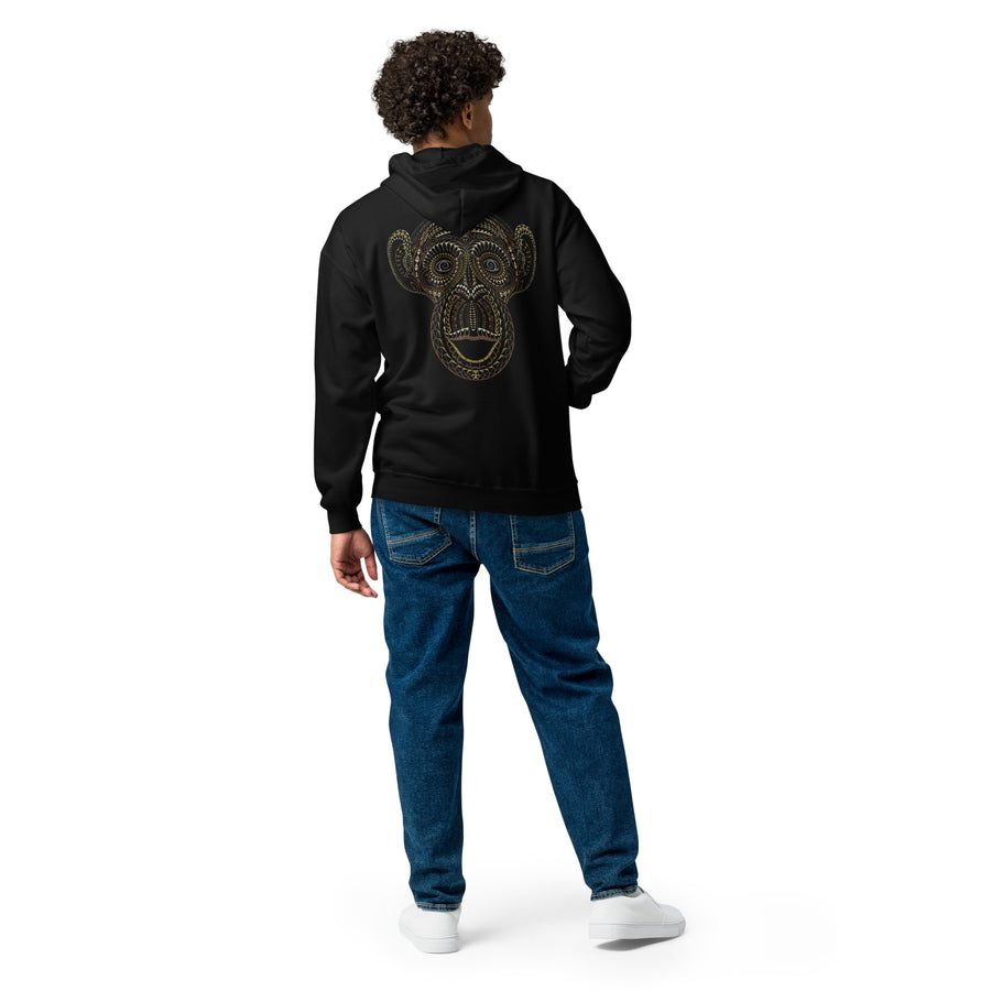 Ta Wise Monkey Hoodie Choice of Colors — Image 4 by Symbolika