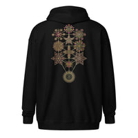 Unisex heavy blend zip hoodie - Symbol Tree