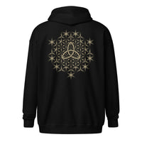 Unisex zip hoodie - Endless Knot - “Symbols 101”