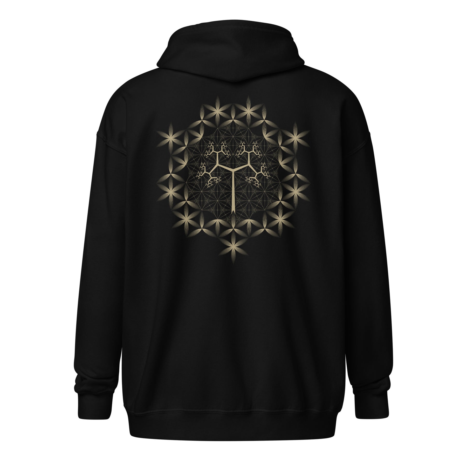 Fractal Tree Hoodie Choice of Colors — visionary art by Symbolika