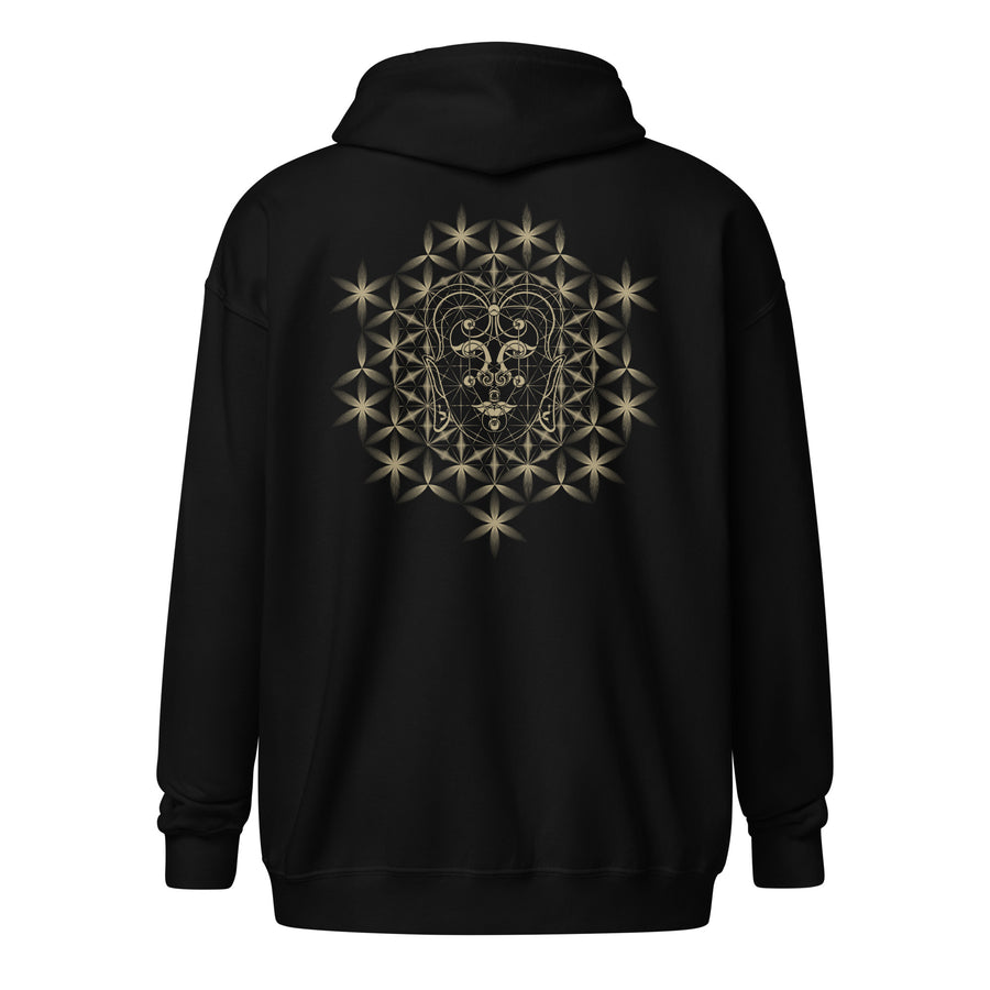 Buddha Vibes Hoodie Choice of Colors — Image 3 by Symbolika
