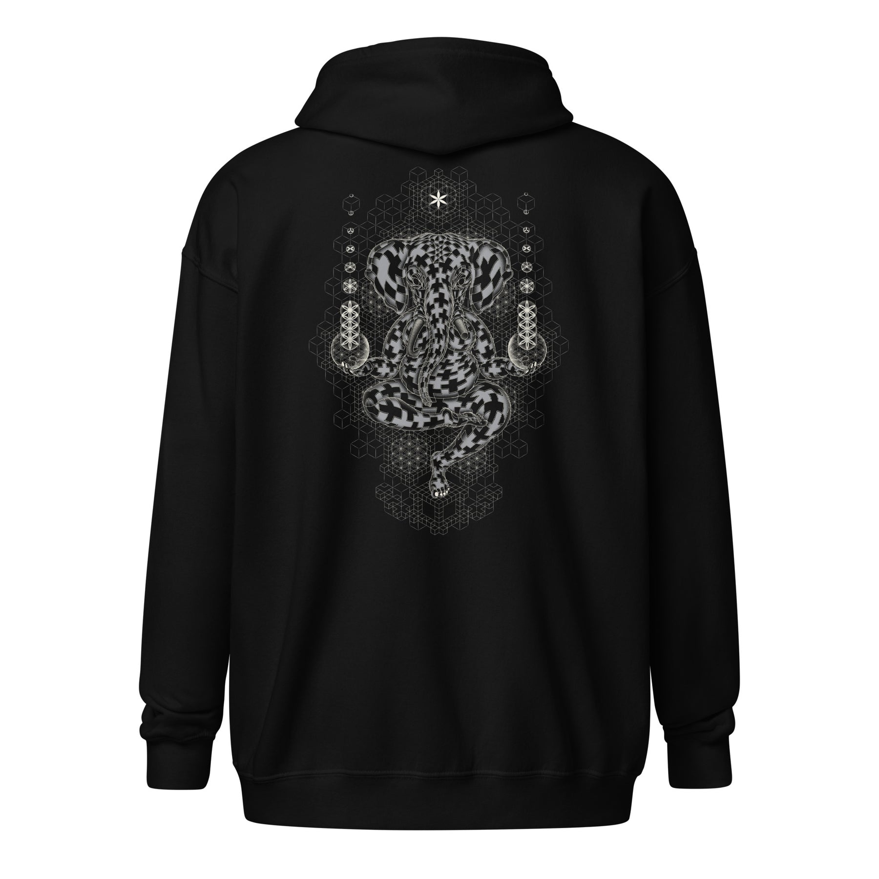 Ganescher Hoodie Choice of Colors — visionary art by Symbolika