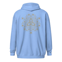 Unisex zip hoodie - Endless Knot - “Symbols 101”