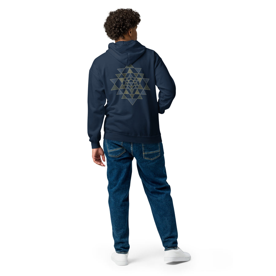 Sri Yantra Hoodie Choice of Colors — Image 8 by Symbolika