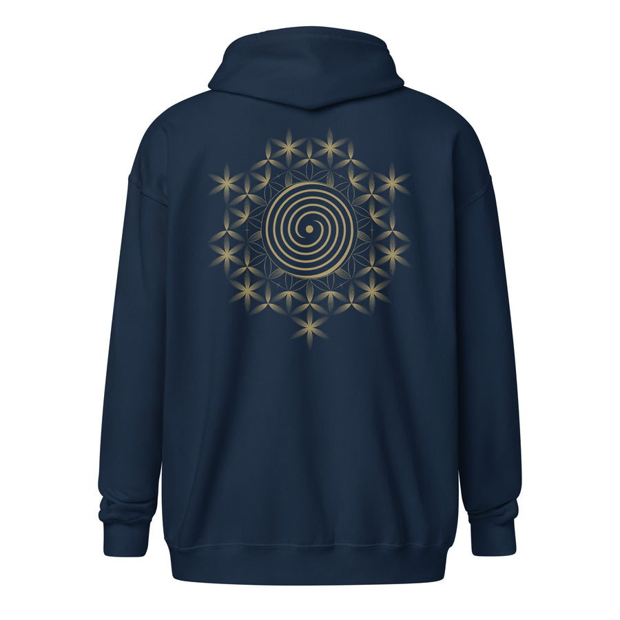 Interlocking Spirals Hoodie Choice of Colors — Image 5 by Symbolika