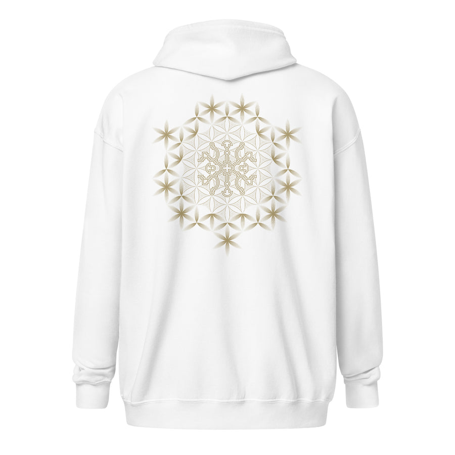 Shipibo Cross Hoodie Choice of Colors — Image 9 by Symbolika