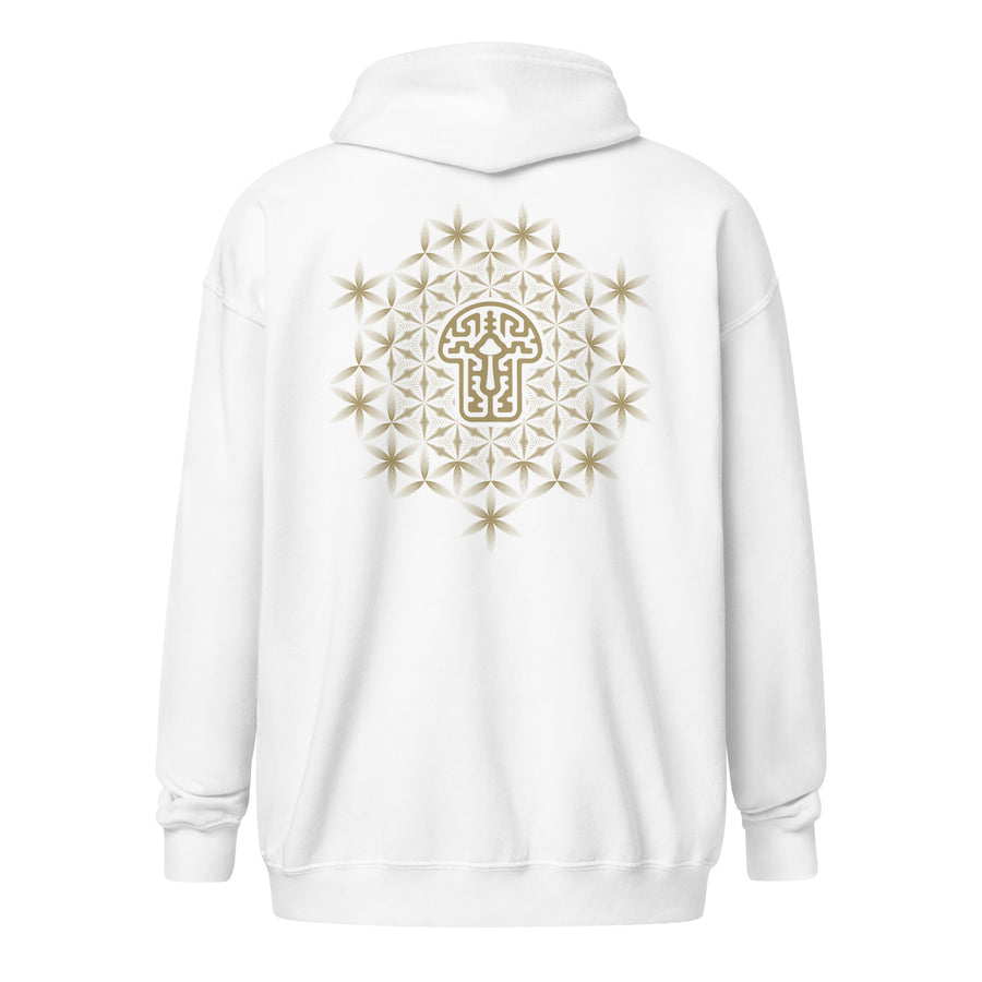 Shroom Hoodie Choice of Colors — visionary art by Symbolika