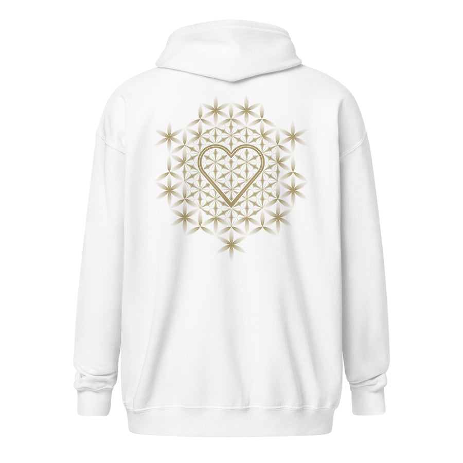 Heart Hoodie Choice of Colors — visionary art by Symbolika