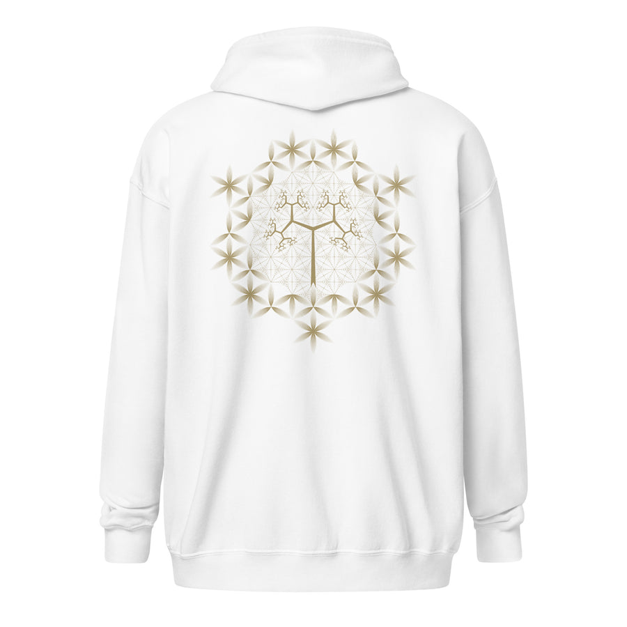 Fractal Tree Hoodie Choice of Colors — Image 9 by Symbolika