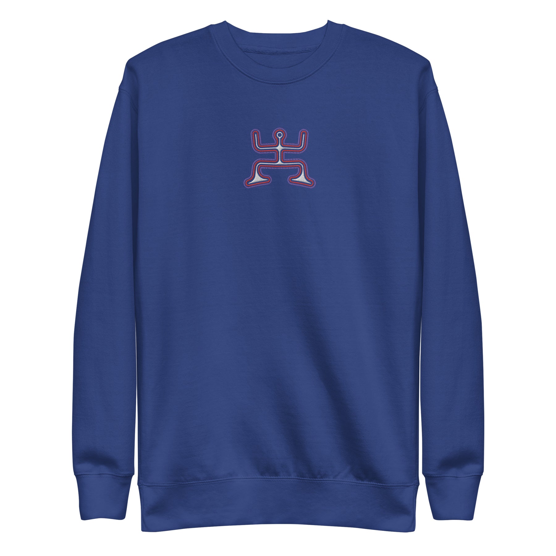 Psychedelic Party - Colorfull Embroidery Women Sweatshirt - symbolika