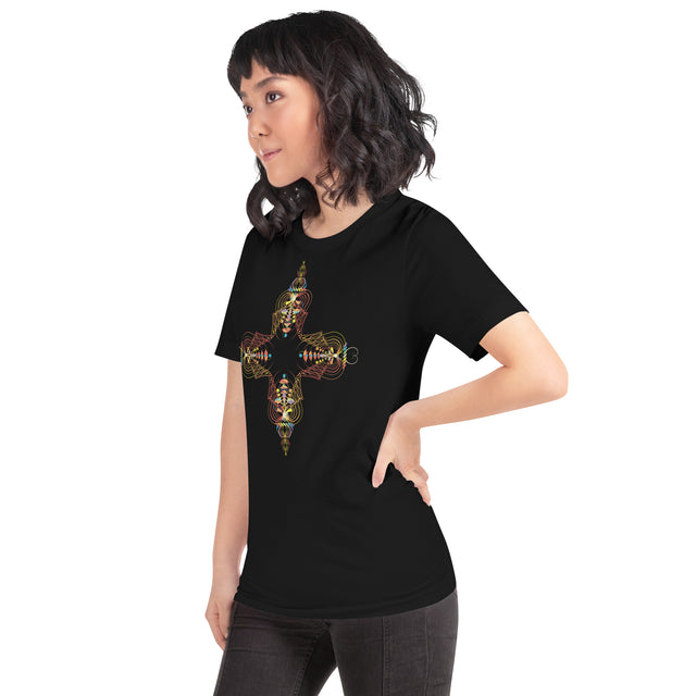 InhalExhale Cross Breath Art T-Shirt — Choice of Colors — On Demand