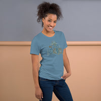Tripura unisex t-shirt - Steal Blue