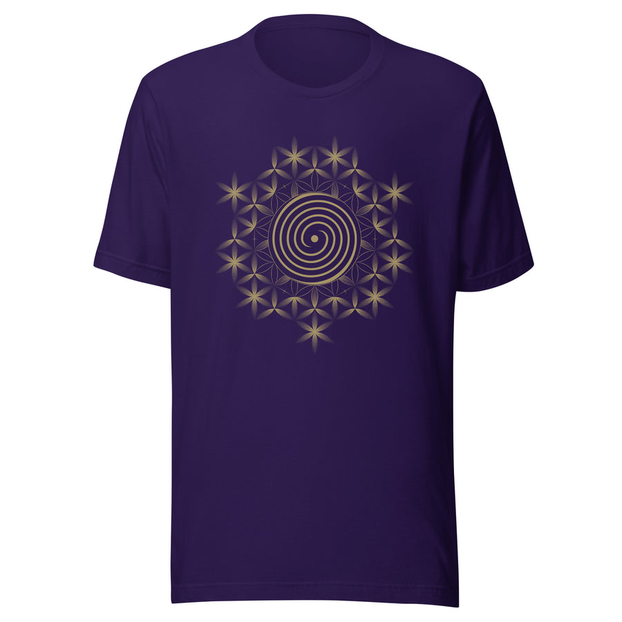 Interlocking Spirals T-Shirt Choice of Colors — Image 4 by Symbolika