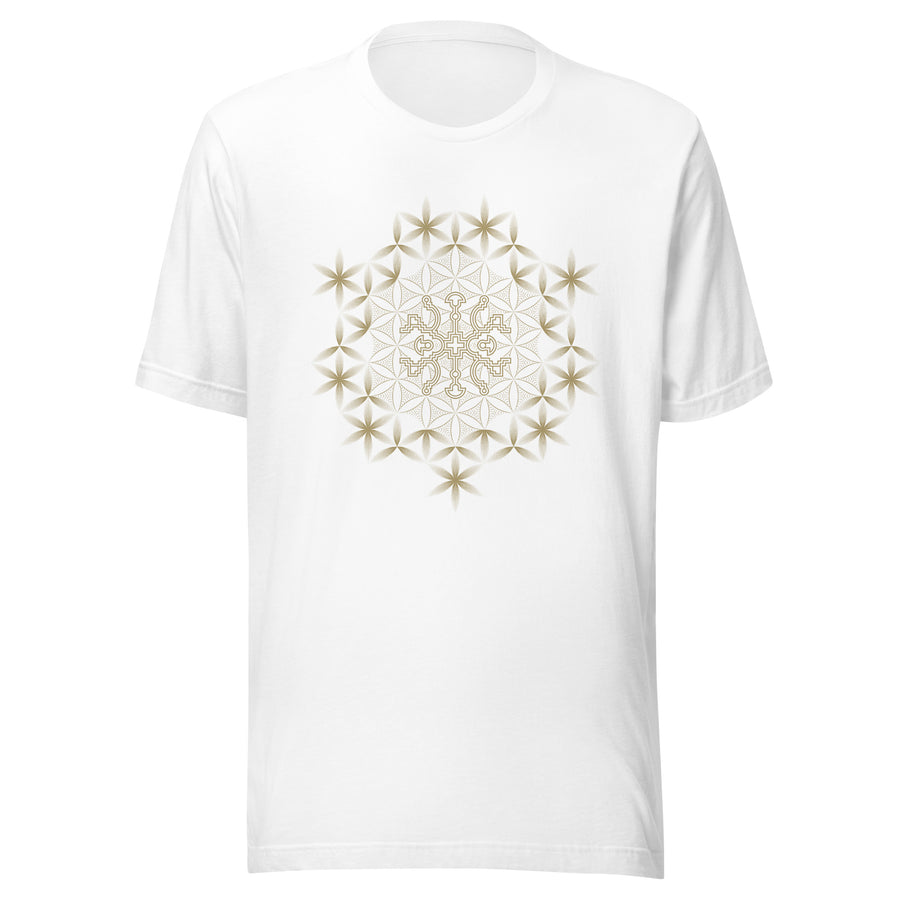 Unisex t-shirt - Shipibo Cross - Symbols 101 - symbolika