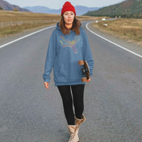 Scissored Unisex Hoodie - Made to order - Choice of Colours