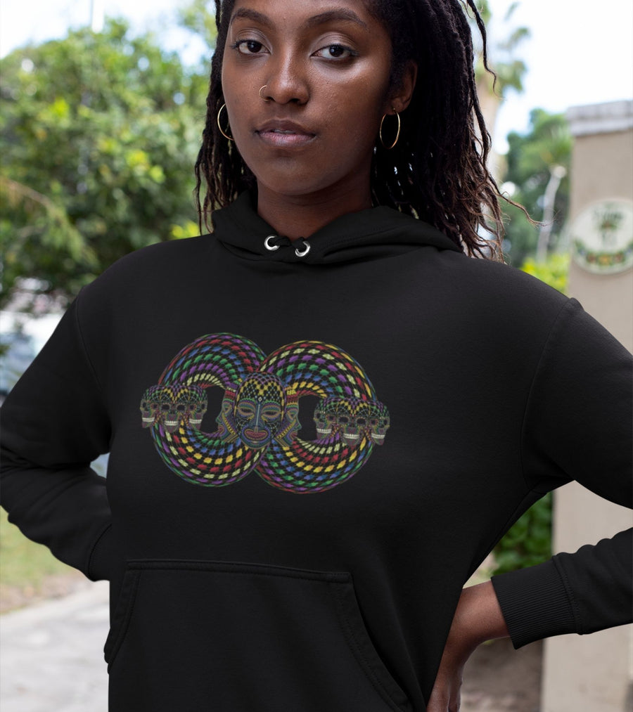 Trinfinity Hoodie Choice of Colors — visionary art by Symbolika